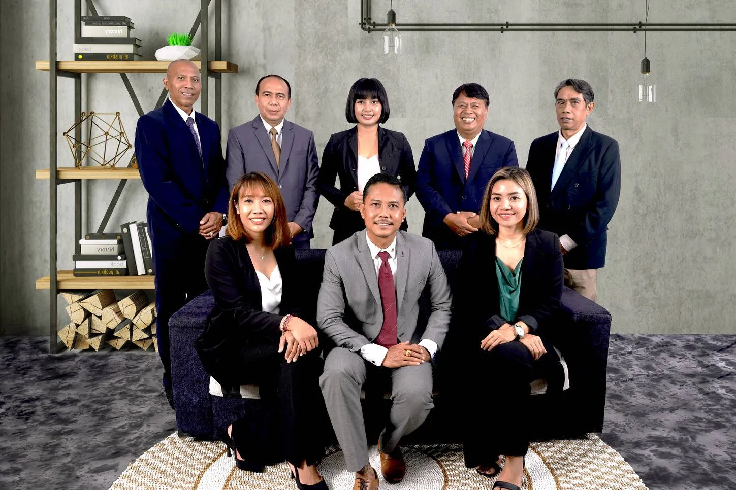The Dijiwa Delapan Utama leadership team